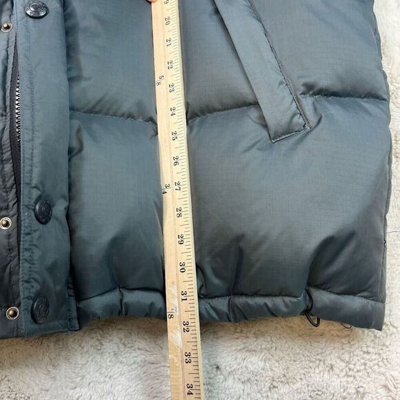 Asics Puffer Jacket Mens Size XXL Zipper Pockets Feather Down Warm Winter Coat - Picture 10 of 13